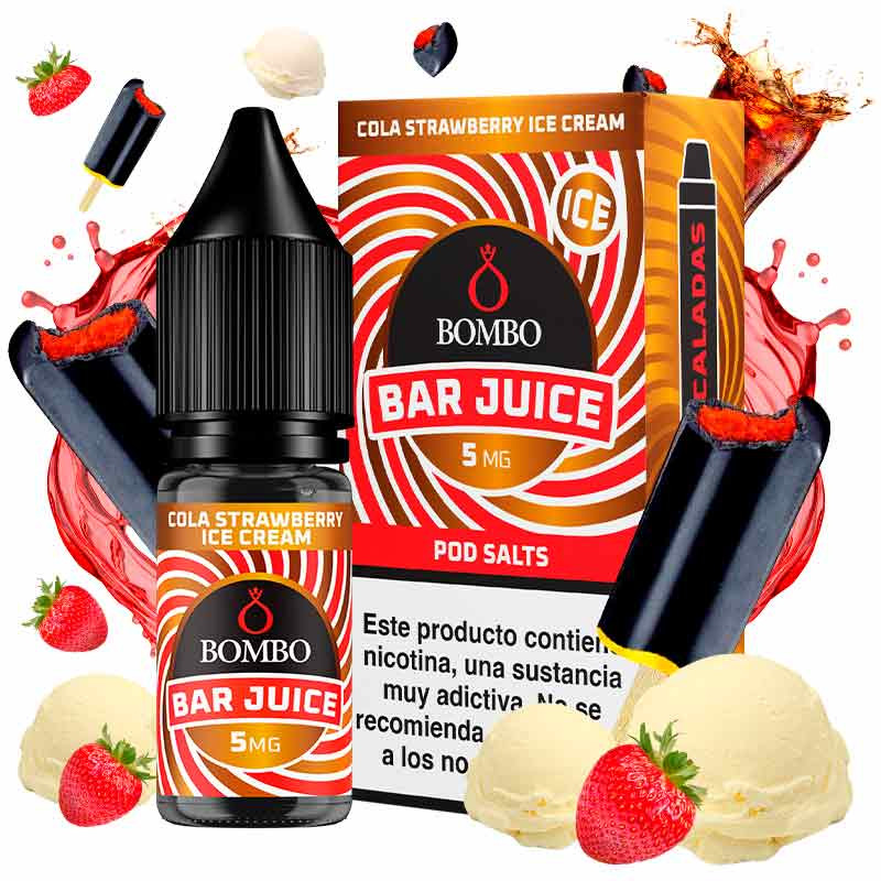 Cola Strawberry Ice Cream 10ml - Bombo Bar Juice 5mg