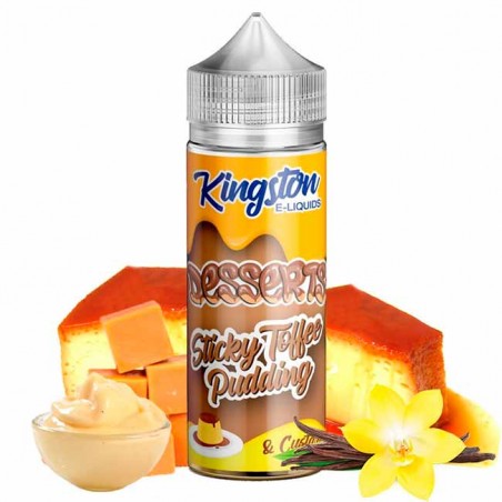 Sticky Toffee 100ml - Kingston E-liquids
