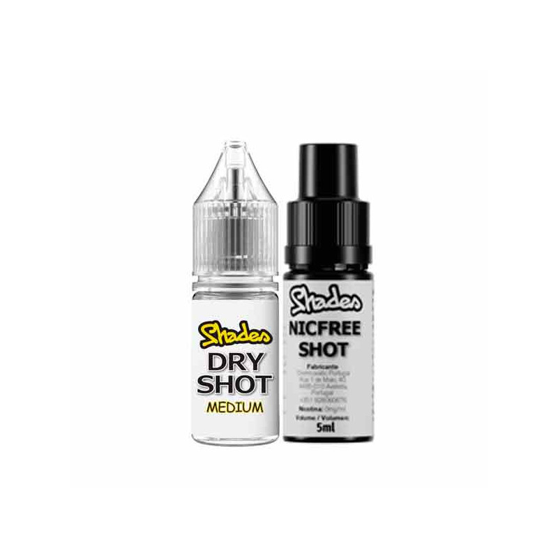 Shades Dry Nicotine Shot Medium
