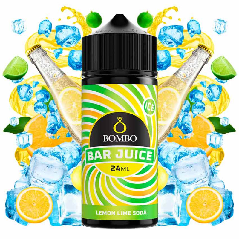 Aroma Lemon Lime Soda Ice 24ml/120 Longfill - Bombo Bar Juice