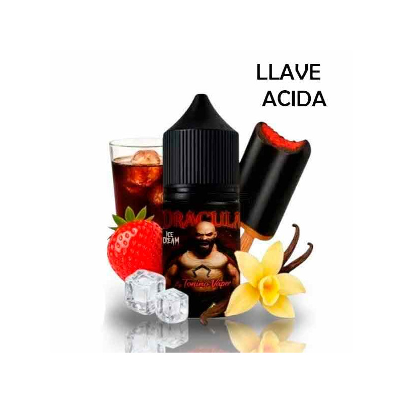Dracula Ice Cream Llave Acida Longfill 10ml - Tonino Vaper