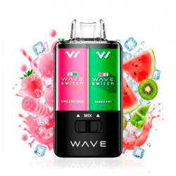 Pod desechable Sandia Kiwi Ice Chicle de Fresa Ice 40.000puffs - Bud Vape Wave Switch