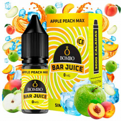 Apple Peach Max 10ml - Bombo Bar Juice Sin Nicotina