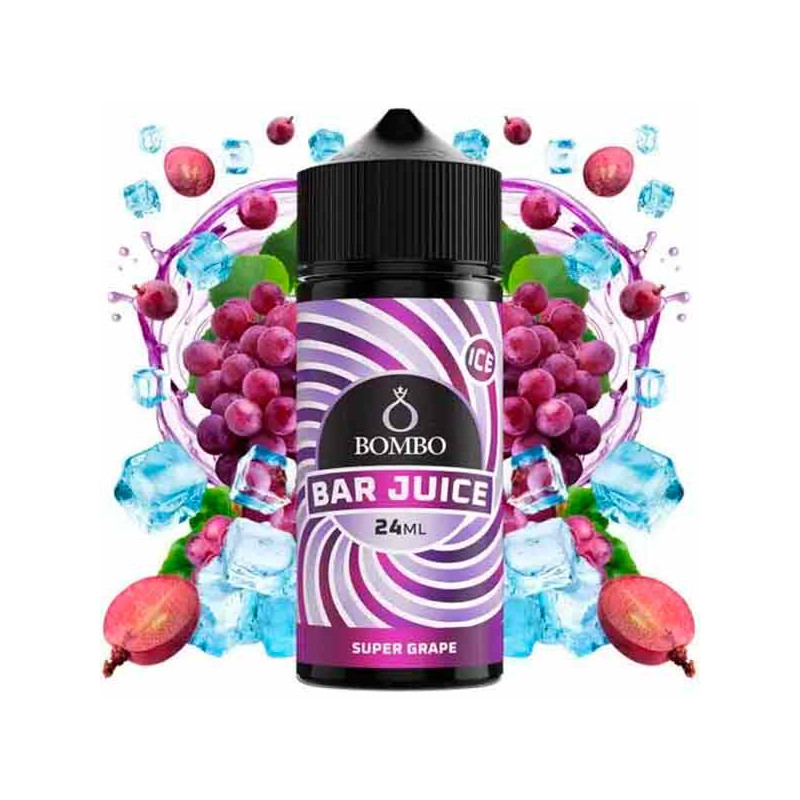 Super Grape Ice 24ml/120 Longfill - Bombo Bar Juice