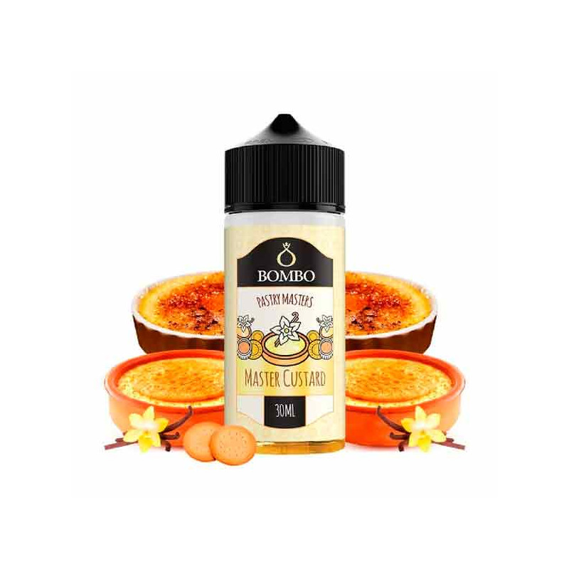 Master Custard 30ml/120 (Longfill) Pastry Masters by Bombo