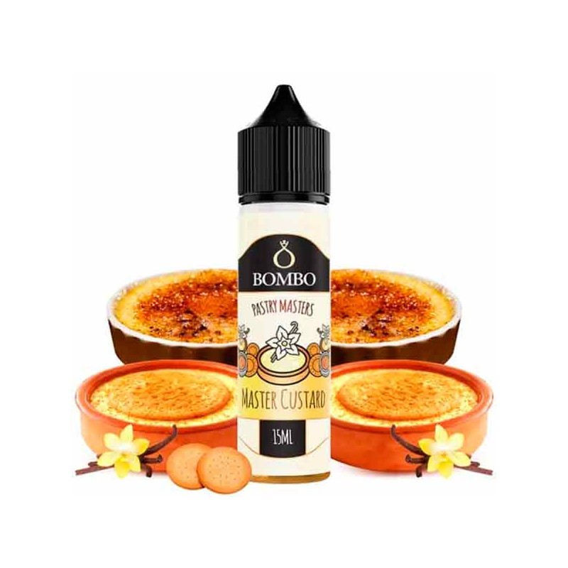 Master Custard 15ml/60 Longfill - Pastry Masters by Bombo