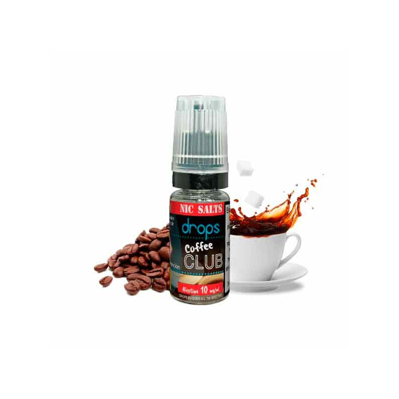 Drops Salts Coffee Club 10ml 10mg