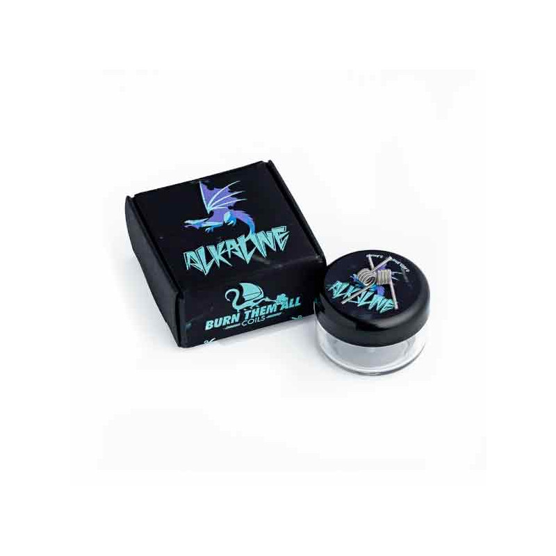 Resistencia Burn Them All Coils Alkaline 0.46Ohm Single Kanthal A1 + Ni80