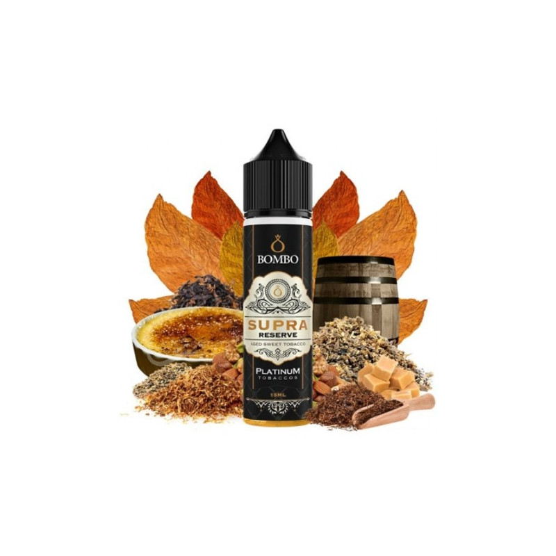Aroma Supra Reserve 15ml/60 (Longfill) - Platinum Tobaccos by Bombo