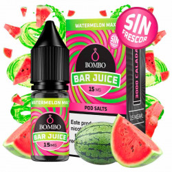 Watermelon Max Sin Frescor 10ml - Bombo Bar Juice 15mg