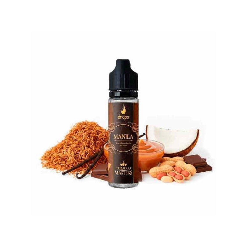 Drops Tobacco Masters Manila Longfill 6ml