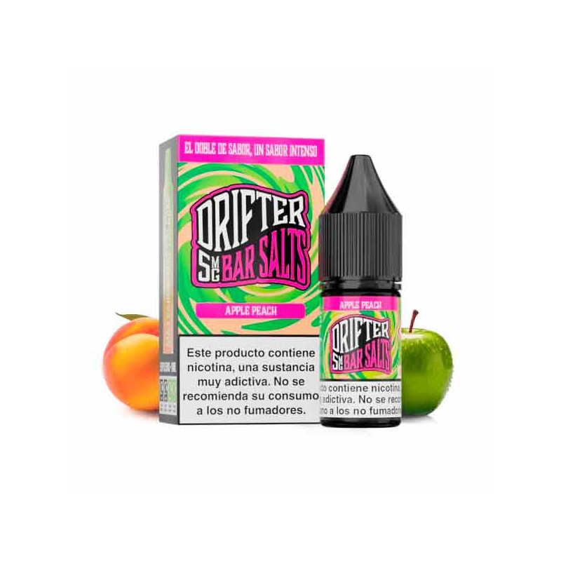 Apple Peach Drifter Bar Salts 10ml 5mg
