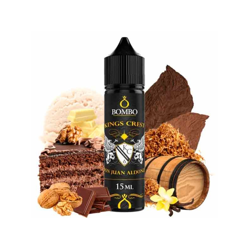 Aroma Don Juan Aldonza 15ml/60 Longfill - Kings Crest & Bombo