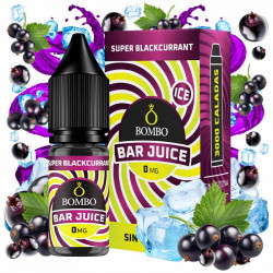 Super Blackcurrant - Bombo Bar Juice 10ml sin nicotina