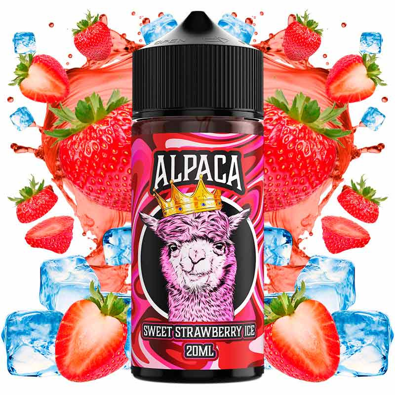 Sweet Strawberry Ice 20ml-120 Longfill - Alpaca