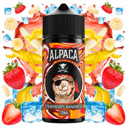 Aroma Strawberry Banana Ice 20ml-120 Longfill Alpaca