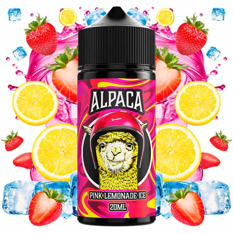 Aroma Pink Lemonade Ice 20ml-120 Longfill Alpaca