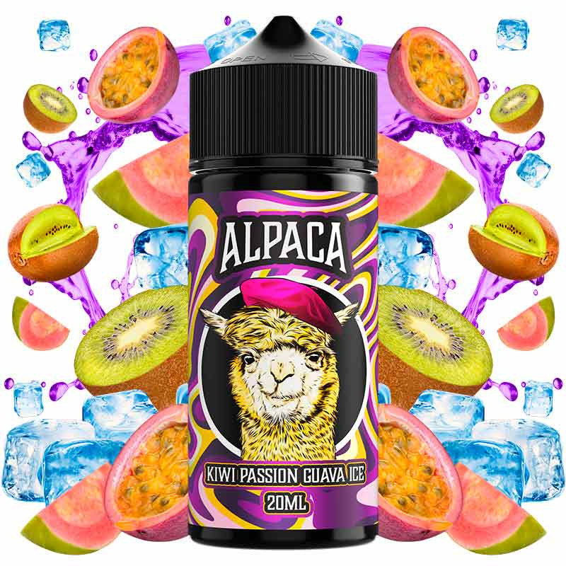 Aroma Kiwi Passion Guava Ice 20ml/120 Longfill - Alpaca