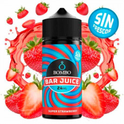 Aroma Super Strawberry Sin Frescor 24ml/120 (Longfill) Bombo Bar Juice