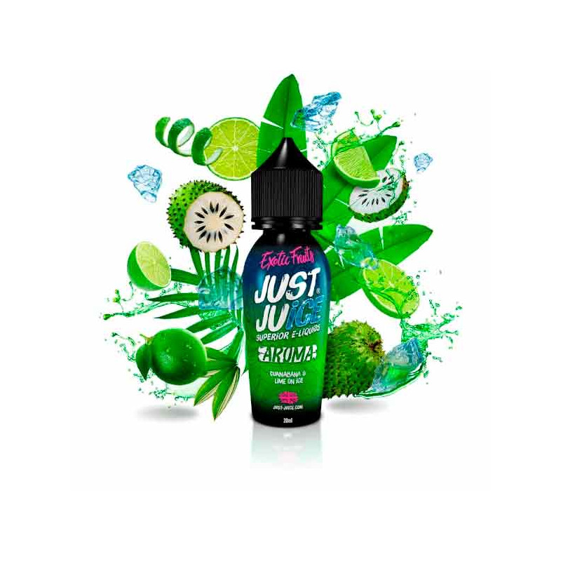 Guanaba and Lime Ice Just Juice Exotic Fruits Longfill 20ml
