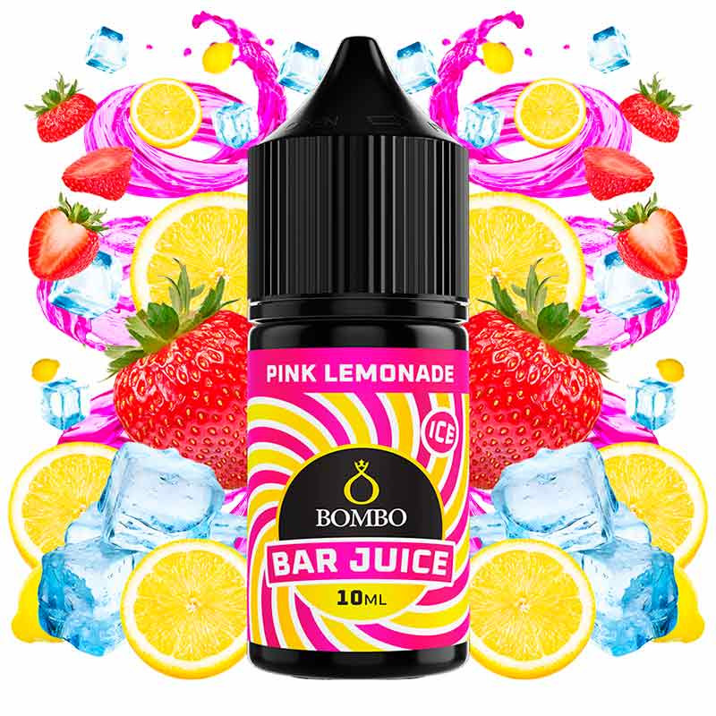 Pink Lemonade Ice 10ml/30 Longfill Bombo Bar Juice