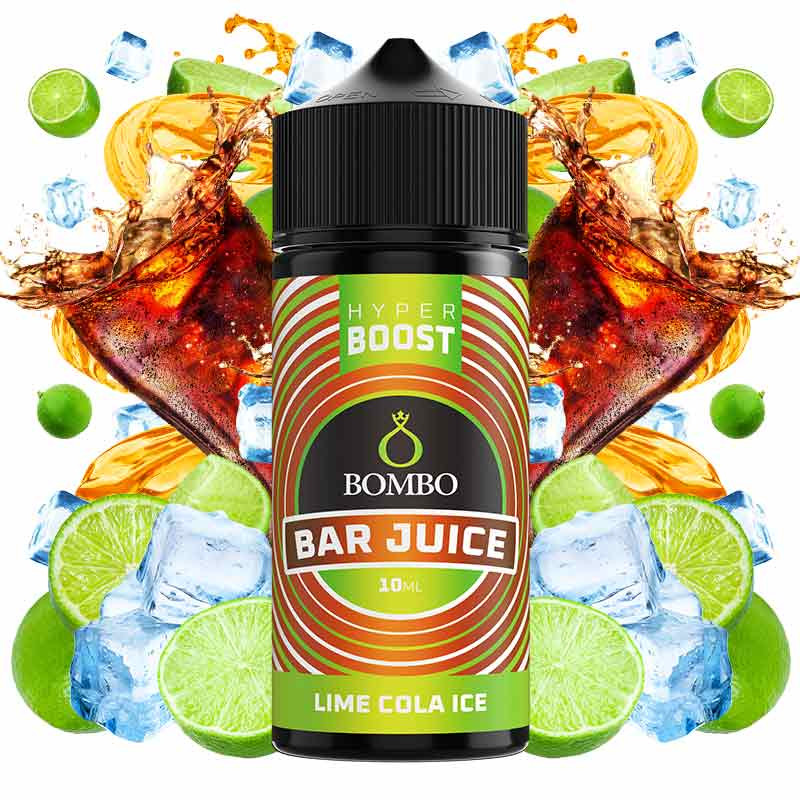 Lime Cola Ice 10ml/120 (Longfill) - Bombo Bar Juice Hyper Boost