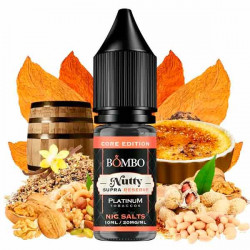 Nutty Supra Reserve 10ml - Platinum Tobaccos Nic Salts by Bombo