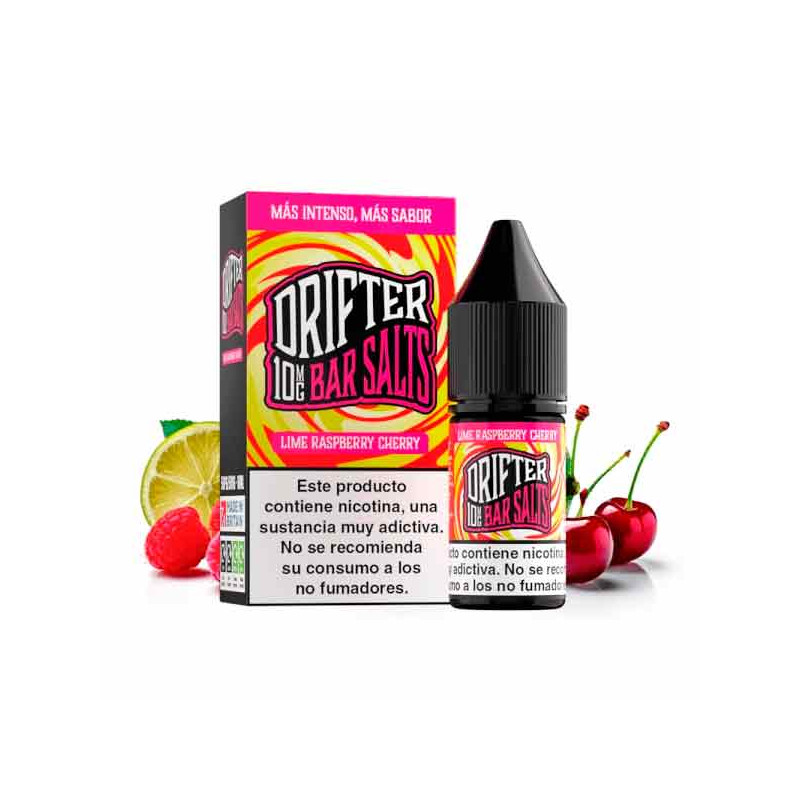 Lime Raspberry Cherry Drifter Bar Salts 10ml