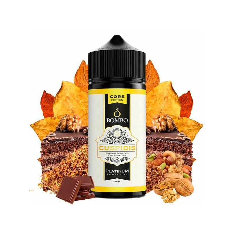 Aroma Cuspidis 20ml/120 (Longfill) - Platinum Tobaccos by Bombo Core Edition