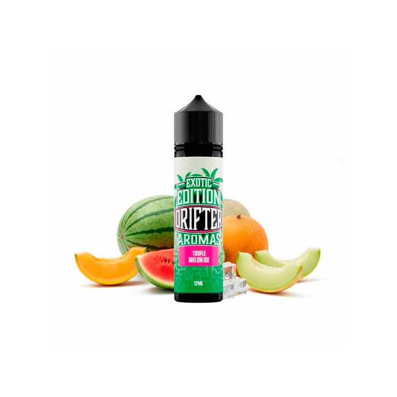 Triple Melon Ice Drifter Exotic  Longfill 12ml (60)