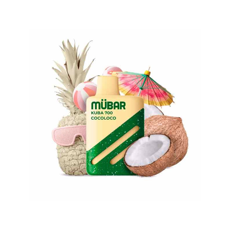 Mubar Kuba 700 Disposable Cocoloco 20mg