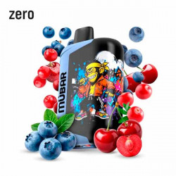 Mübar Eden Beast 50K Desechasble Blueberry Cherry Cranberry 0mg 18ml