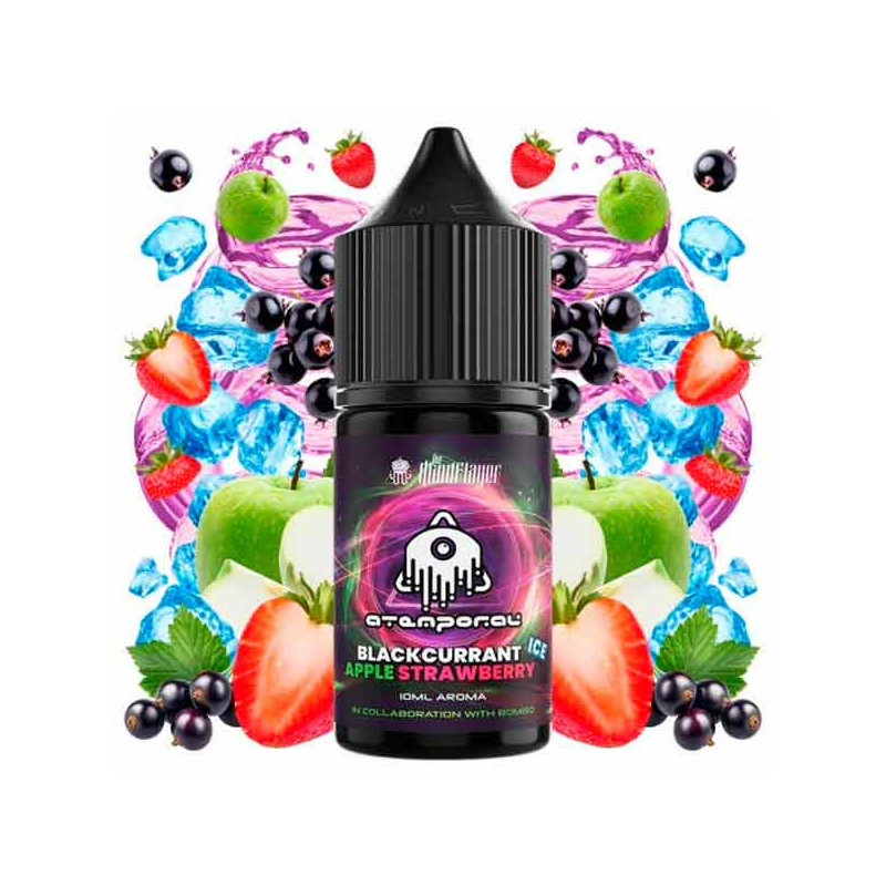 Aroma Blackcurrant Apple Strawberry Ice 10ml/30 Longfill - Atemporal by The Mind Flayer