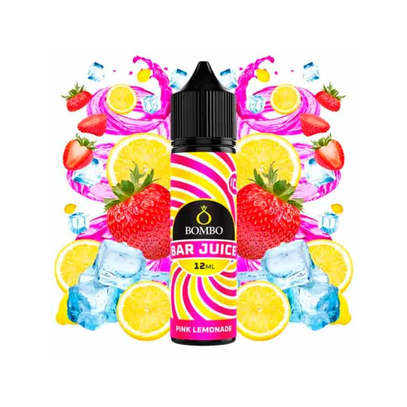Aroma Pink Lemonade Ice 12ml/60 Longfill Bombo Bar Juice