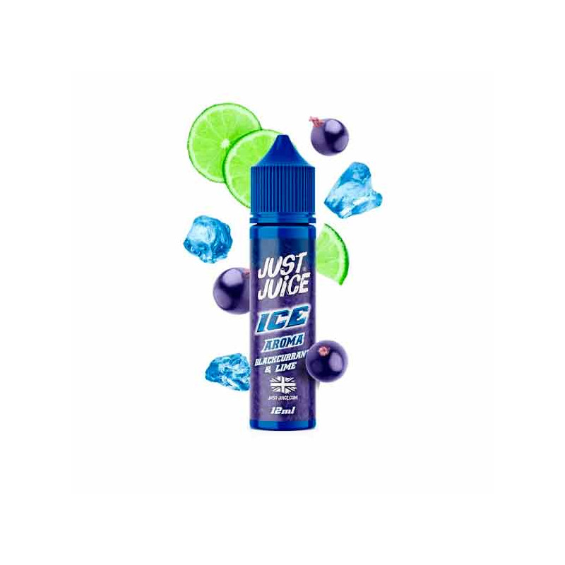 Just Juice Ice Blackcurrant Lime Longfill 12ml