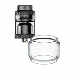 Pyrex Glass Bubble Hellvape Dead Rabbit Solo 2 RTA  4ml
