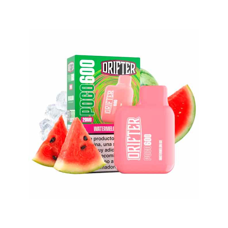 Desechable Watermelon Ice Poco 600 20mg - Drifter