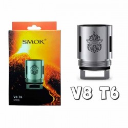 RESISTENCIA SMOK TFV8 V8-T6 (3 UDS)