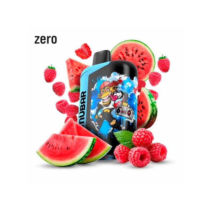 Desechable Mübar Eden Beast 50K  Raspberry Watermelon 0mg 18m