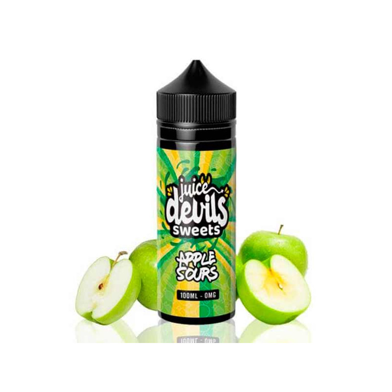 Juice Devils Apple Sours Sweets 100ml